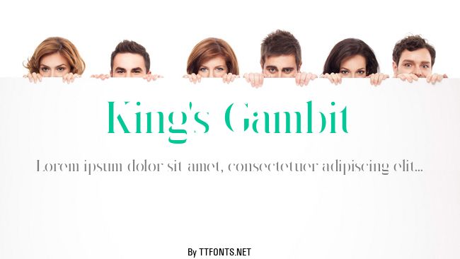 King's Gambit example